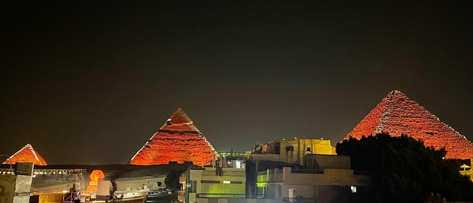 King Ali Pyramids View Inn Kafret el-Gabal Exterior foto